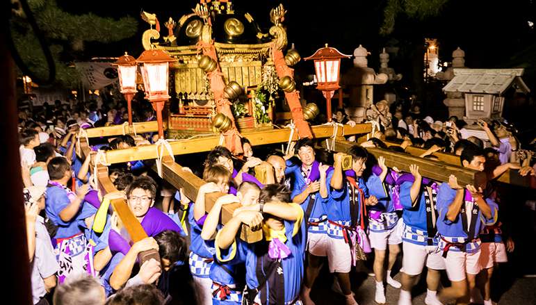 輪島一のお祭り