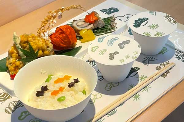 学生考案の和定食